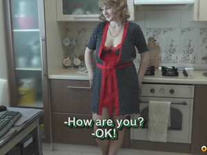 Матюрка показала киску по скайпу сыну и тот быстро кончил