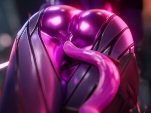 Widow taking a shower - Meltrib