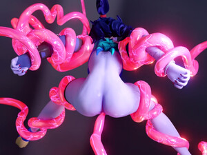 Widowmaker x Tentacles - Meltrib