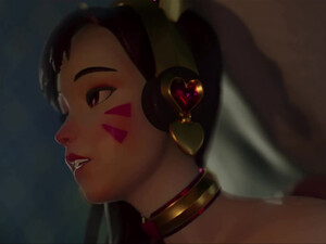 D.Va x Horse Leg Up [TheBartender]