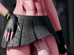 женское доминирование, полицейский лижет очко