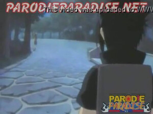 Наруто xxx 1 - Сакура ебет Саске на прощание