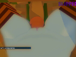 Сакура верхом на Наруто