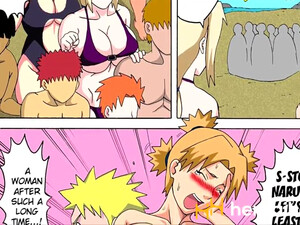 Наруто на пляже