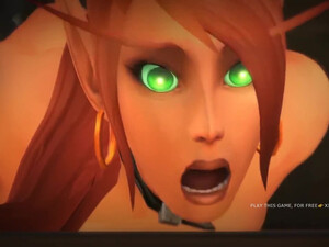 Секс-вечеринка в пародии на мир варкрафта