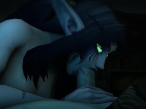 World Of Warcraft Bones ночной эльф