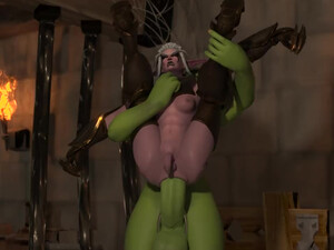 Screwing The Screw - Maiev And Orc Warcraft Futa - Ayasz