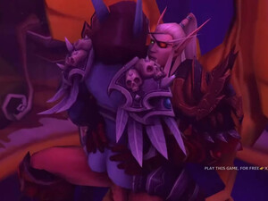 Сильвана получает секс из игры Warcraft