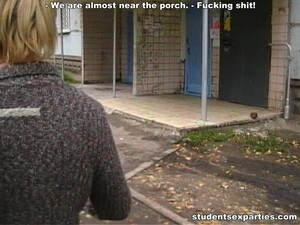 Собравшись вместе побухать студенты порно решили снять