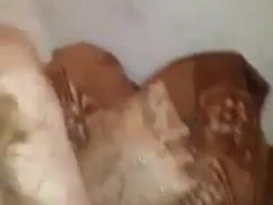 Похотливая любимая ублажает дорогого и кента семьи