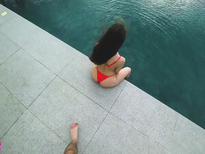 Русская парочка снимает минет от первого лица на отдыхе в Турции