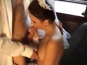 Трах на свадьбе с очаровательной невестой