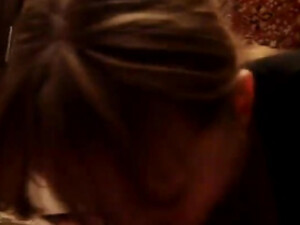 Страстная Катя посасывает половой болт