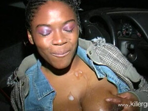 Белые мужики развели негритянку на минет