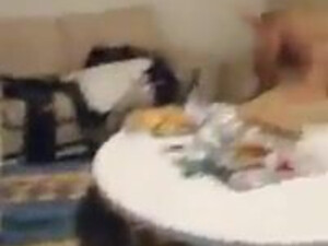 Рогоносец снимает на камеру как пацан жарит его жену