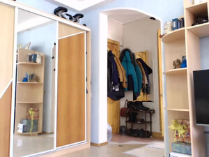 Много спермы на лице оказалось после дрочки