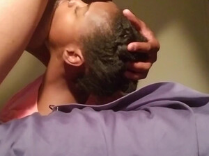 Black Girl Gets Throat Fucked