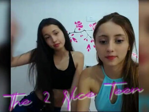 Teens Gagging Camgirl Cam GIF