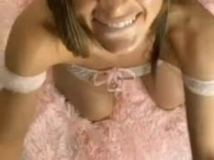 OnlyFans Lana Rhoades Deepthroat Blowjob BBC GIF