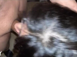 Sucking Sloppy Latina Deepthroat Blowjob Big Tits Big Dick Babe Amateur GIF