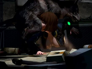 SFM Hardcore Deepthroat Cum Swallow Cum In Mouth Choking Cartoon Blowjob Big Tits Big Dick Big Balls GIF