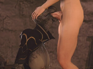 ThroatPie SFM Hardcore Gamer Girl Deepthroat Cum Swallow Cum Licking Cartoon Blowjob Big Tits Big Dick GIF