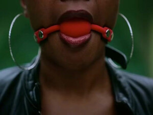 Ball Gagged BDSM GIF