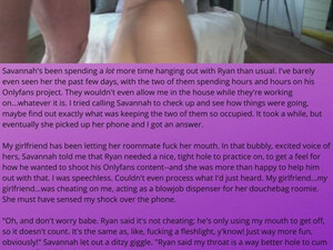 Sloppy Oral Gagging Face Fuck Deepthroat Cheating Caption Blowjob GIF