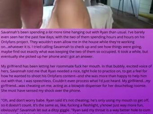 Sloppy Oral Gagging Face Fuck Deepthroat Cheating Caption Blowjob GIF