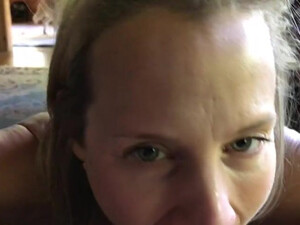 Titty Fuck Striptease Stripping Saggy Tits Pretty Pawg MILF Jennifer Green Eyes Face Fuck Eye Contact Exposed Deepthroat Cute Curvy Blowjob Big Tits Big Ass GIF