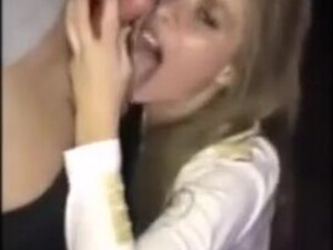 Wife Threesome Swingers Rough Hardcore Group Deepthroat Blowjob Blonde BBC GIF