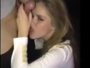 Wife Threesome Swingers Rough Hardcore Group Deepthroat Blowjob Blonde BBC GIF